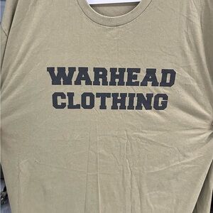 Military Green Warhead Clothing t-shirt